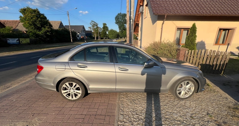 Mercedes-Benz Klasa C cena 47500 przebieg: 219000, rok produkcji 2013 z Lubin małe 154